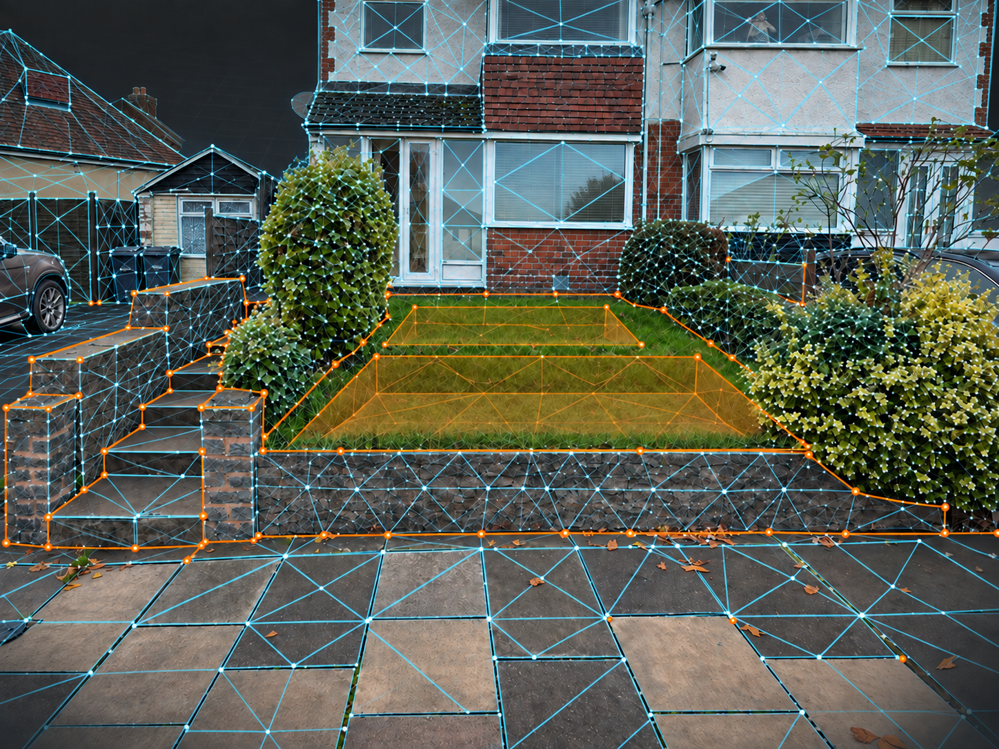 Digital frontage plan visualisation